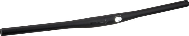 LED Handlebars with Integrated Front Light - StVZO Approved - black anodized/640 mm 5°