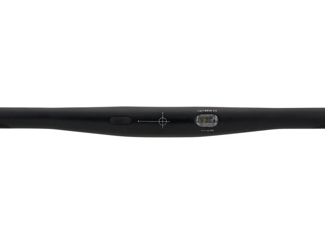 Manillar LED con luz delantera integrada con aprobación StVZO - black anodized/640 mm 5°
