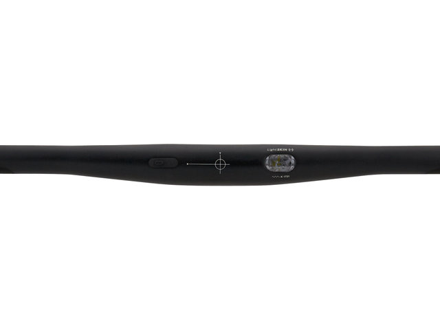 LED Handlebars with Integrated Front Light - StVZO Approved - black anodized/640 mm 5°