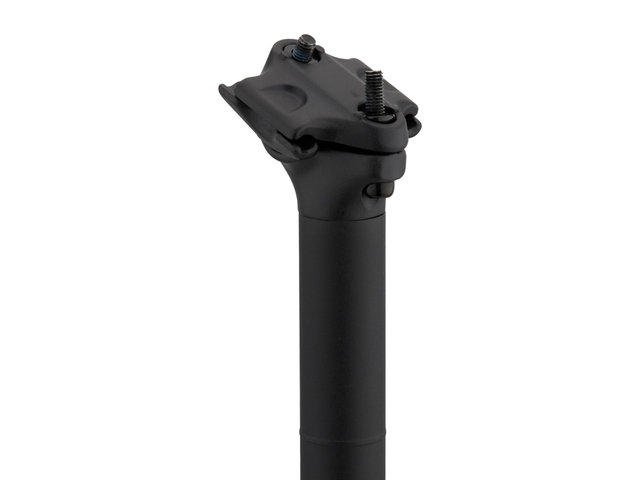 LED-Sattelstütze mit integriertem Rücklicht mit StVZO-Zulassung - black anodized/27,2 mm / 350 mm / SB 9 mm