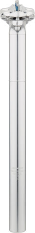 LED-Sattelstütze mit integriertem Rücklicht mit StVZO-Zulassung - silver/27,2 mm / 350 mm / SB 9 mm