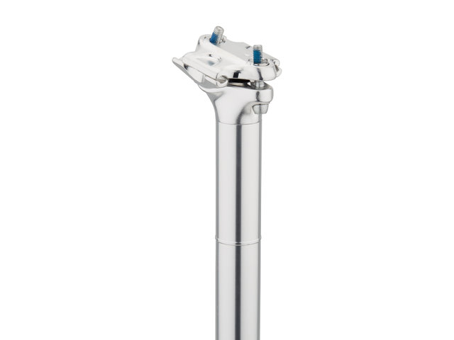 LED-Sattelstütze mit integriertem Rücklicht mit StVZO-Zulassung - silver/27,2 mm / 350 mm / SB 9 mm
