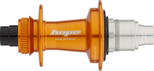 Hope Pro 5 Disc Center Lock Boost Rear Hub - orange/12 x 148 mm / 32 hole / SRAM XD