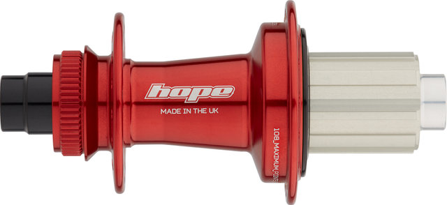 Hope Pro 5 Disc Center Lock Boost HR-Nabe - red/12 x 148 mm / 32 Loch / Shimano