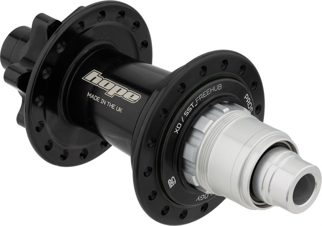 Hope Pro 5 6-Bolt Boost Rear Hub - black/12 x 148 mm / 32 hole / SRAM XD