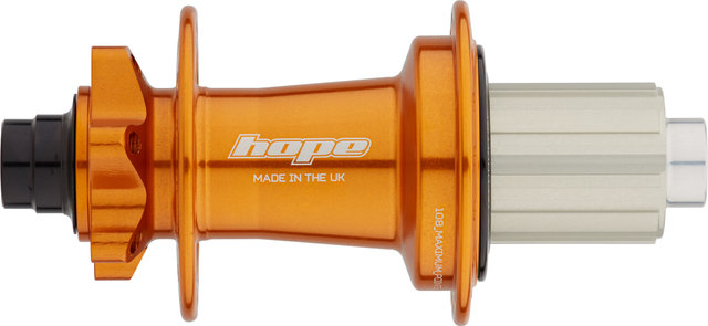 Hope Pro 5 6-Bolt Boost Rear Hub - orange/12 x 148 mm / 32 hole / Shimano