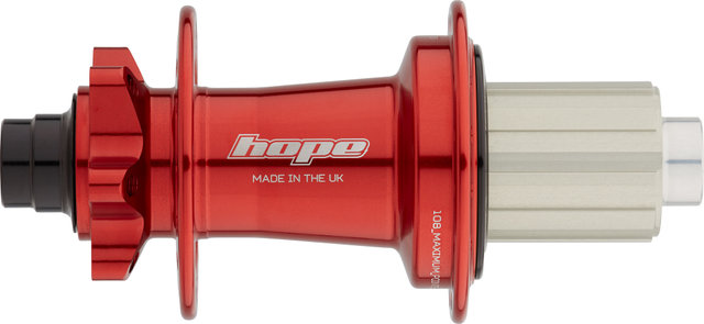 Hope Pro 5 6-Bolt Boost Rear Hub - red/12 x 148 mm / 32 hole / Shimano