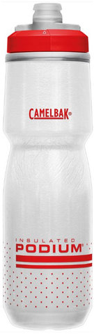 Podium Chill Trinkflasche 710 ml - fiery red-white/710 ml