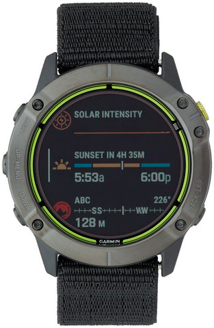 Garmin Enduro Titan GPS Multisport-Smartwatch - schwarz-schiefergrau/universal