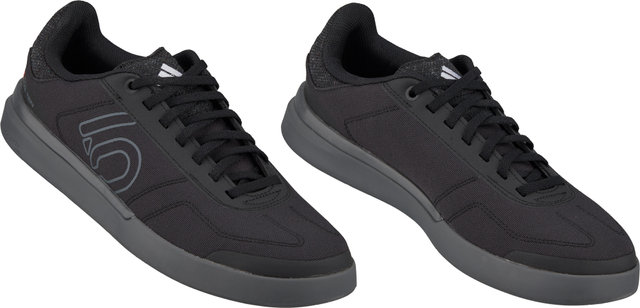 Five Ten Zapatillas Sleuth DLX Canvas MTB Modelo 2024 - core black-grey five-ftwr white/42