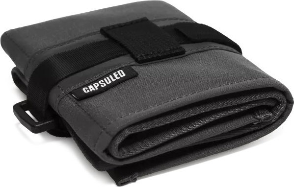 Capsuled Bolso de utilidad alforja - volcanic ash/0 