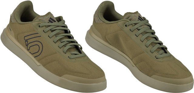 Five Ten Sleuth DLX Canvas MTB Schuhe Modell 2024 - focus olive-core black-orbit green/42