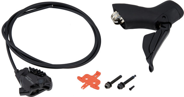 105 BR-R7170 + Di2 ST-R7170 Scheibenbremse - Werkstattverpackung - schwarz/HR