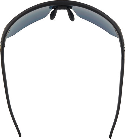 uvex pace one Sports Glasses - black matte/mirror blue