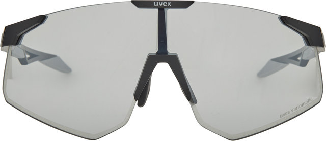 uvex pace perform S V Sportbrille - black matt/litemirror silver