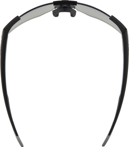 uvex pace perform S V Sportbrille - black matt/litemirror silver
