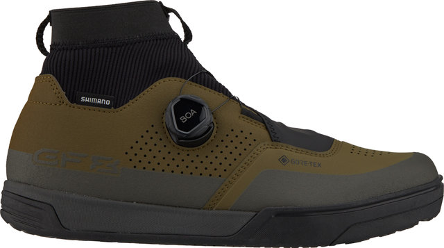 Shimano Chaussures VTT SH-GF800 Gravity Flat GORE-TEX® - khaki/42