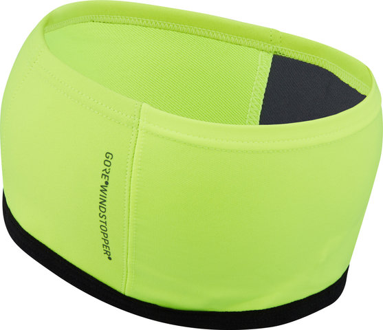 M GORE WINDSTOPPER Stirnband - neon yellow/one size