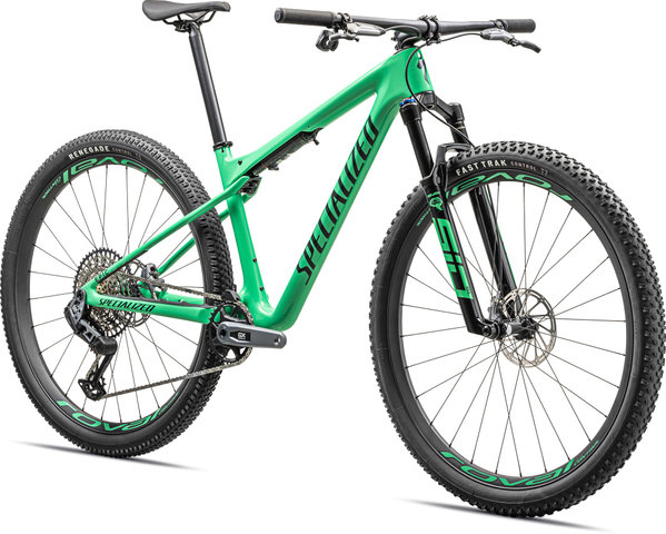 Specialized Epic World Cup Expert Carbon 29" Mountainbike - gloss electric green-forest green pearl/L