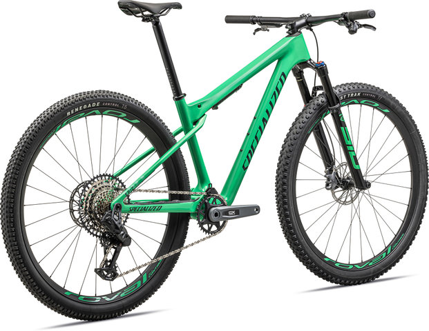 Specialized Bici de montaña Epic World Cup Expert Carbon 29" - gloss electric green-forest green pearl/L