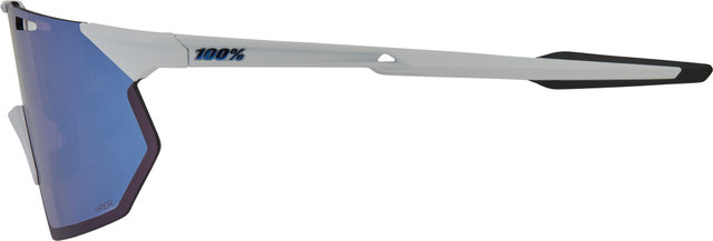 Hypercraft SQ Hiper Sportbrille - soft tact white/hiper blue multilayer mirror