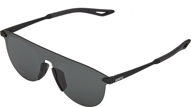 100% Legere Coil Smoke Sunglasses - soft tact black/smoke