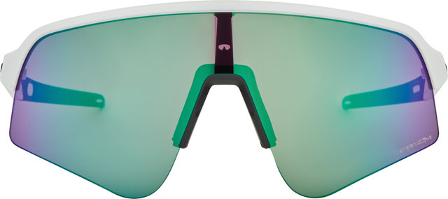 Oakley Sutro Lite Sweep Sports Glasses - matte white/prizm road jade