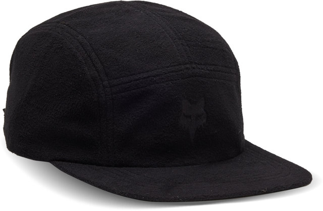Polar Fleece 5 Panel Cap - black/one size