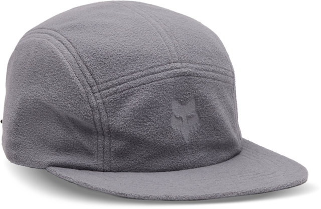 Polar Fleece 5 Panel Cap - pewter/one size