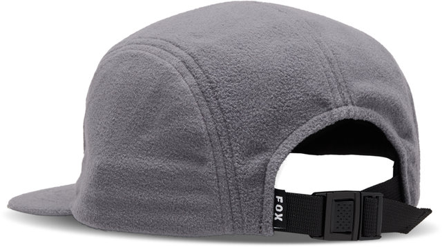 Polar Fleece 5 Panel Cap - pewter/one size