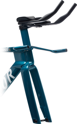 Hanzo Time Trial Rahmenkit - pearl green/L