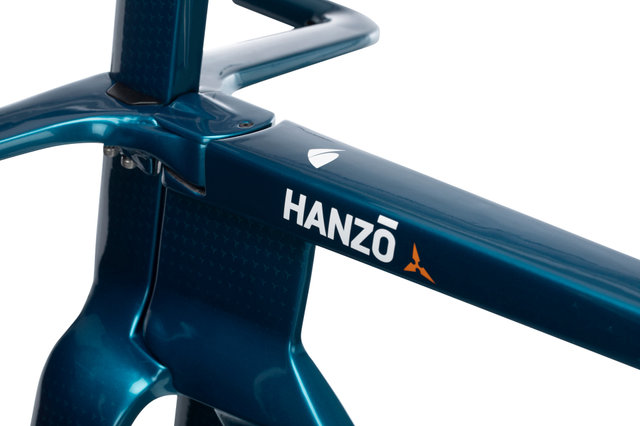 Hanzo Time Trial Rahmenkit - pearl green/L