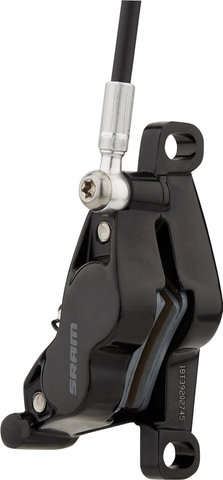 SRAM Level Silver Stealth 4-Piston Scheibenbremse - black anodized/VR