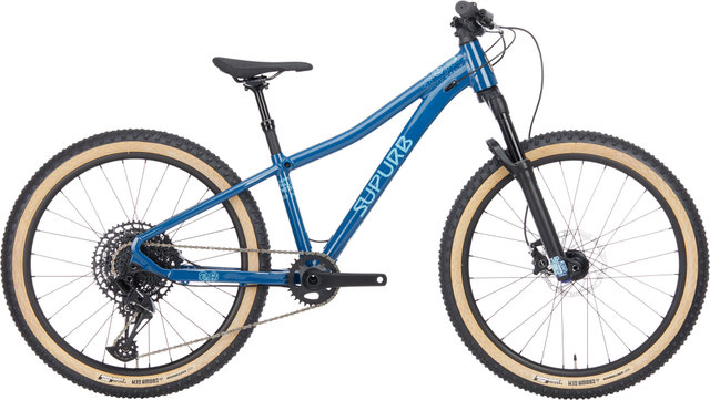 SUPURB Bicicleta para niños BO24+ 24" - badger blue/universal