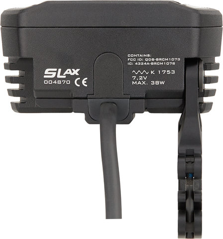 SL AX LED Lampenkopf mit StVZO-Zulassung Modell 2023 - schwarz/3800 Lumen, 31,8 mm