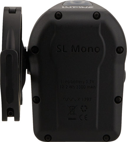 SL Mono LED Frontlicht mit StVZO-Zulassung - schwarz/700 Lumen, 35 mm