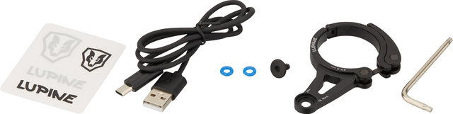 SL Mono LED Frontlicht mit StVZO-Zulassung - schwarz/700 Lumen, 35 mm