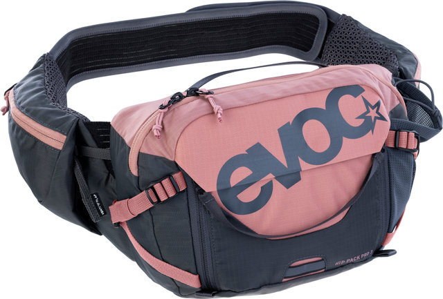 evoc Riñonera Hip Pack Pro 3 + Vejiga de hidratación 1,5 L - dusty pink/3 litros