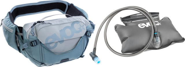 evoc Hip Pack Pro 3 Waist Bag + 1.5 L Hydration Bladder - stone/3 litres