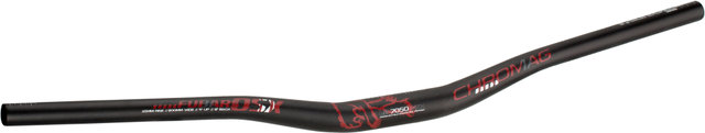 Chromag Fubars OSX 31.8 25 mm Riser Handlebars - black-red/800 mm 8°