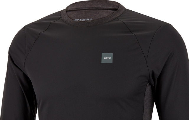 Maillot Roust LS Wind - black-grey/S