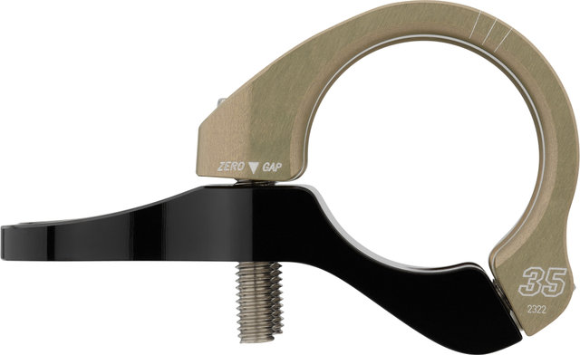 Renthal Integra II 35 Direct Mount Vorbau - gold-black/45 mm 0°