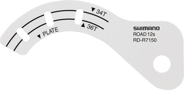 Shimano Adjustment Gauge for RD-R7150 - universal/universal