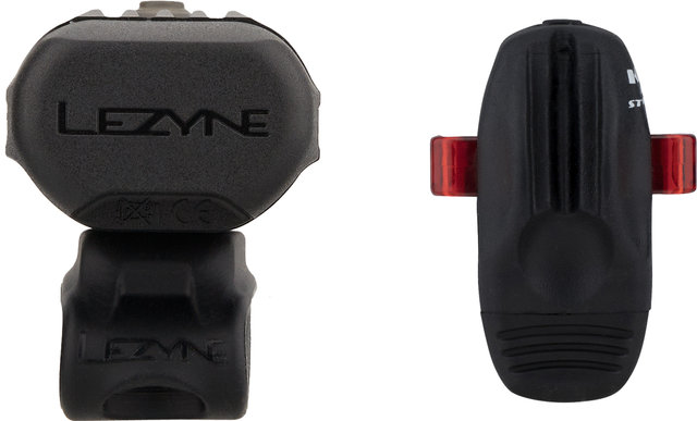 Lezyne Hecto Pro 400 + KTV Drive Light Set - StVZO Approved - black/400 lumens