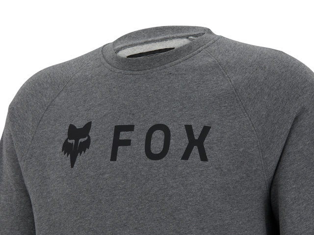 Fox Head Pullover Absolute Fleece Crew Modèle 2024 - heather graphite/M