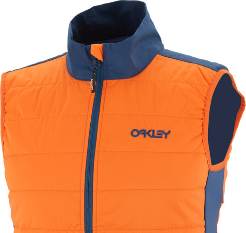 Oakley Gilet Elements Insulated - poseidon-scarlet ibis/M