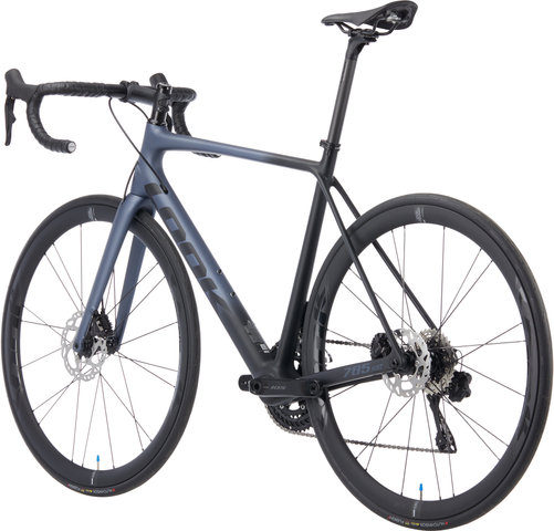 Look 785 Huez Disc 105 Di2 R38D Carbon Road Bike - metallic grey blue satin/M