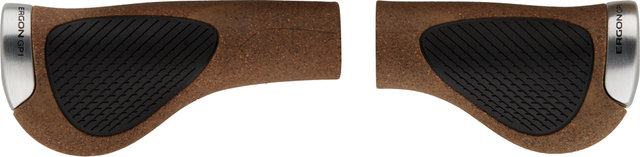 Ergon Poignées GP1 Evo Single Twistshift pour Poignée Tournante (un côté) - brown-black/universal