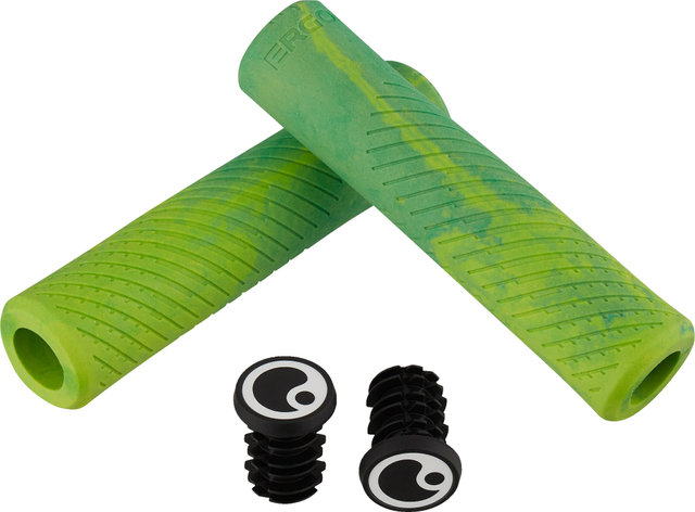 Ergon GXR Lava Handlebar Grips - yellow-green/S