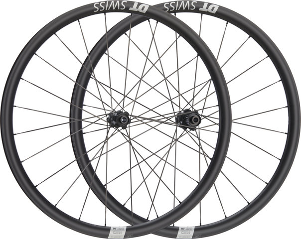 DT Swiss E 1800 SPLINE 30 Disc Center Lock 27,5" Laufradsatz - schwarz/27,5" Satz (VR 12x100 + HR 12x142) Shimano